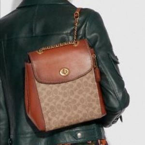 Coach Parker Signature Backpack